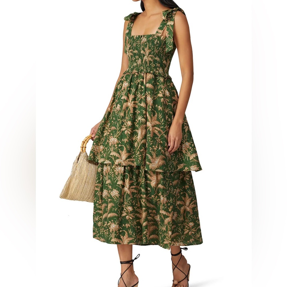 La Vie Rebecca Taylor Sleeveless Talita Smock Dress